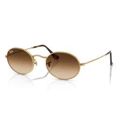 Ray Ban Oval Metal Arista - Brun Dégradé