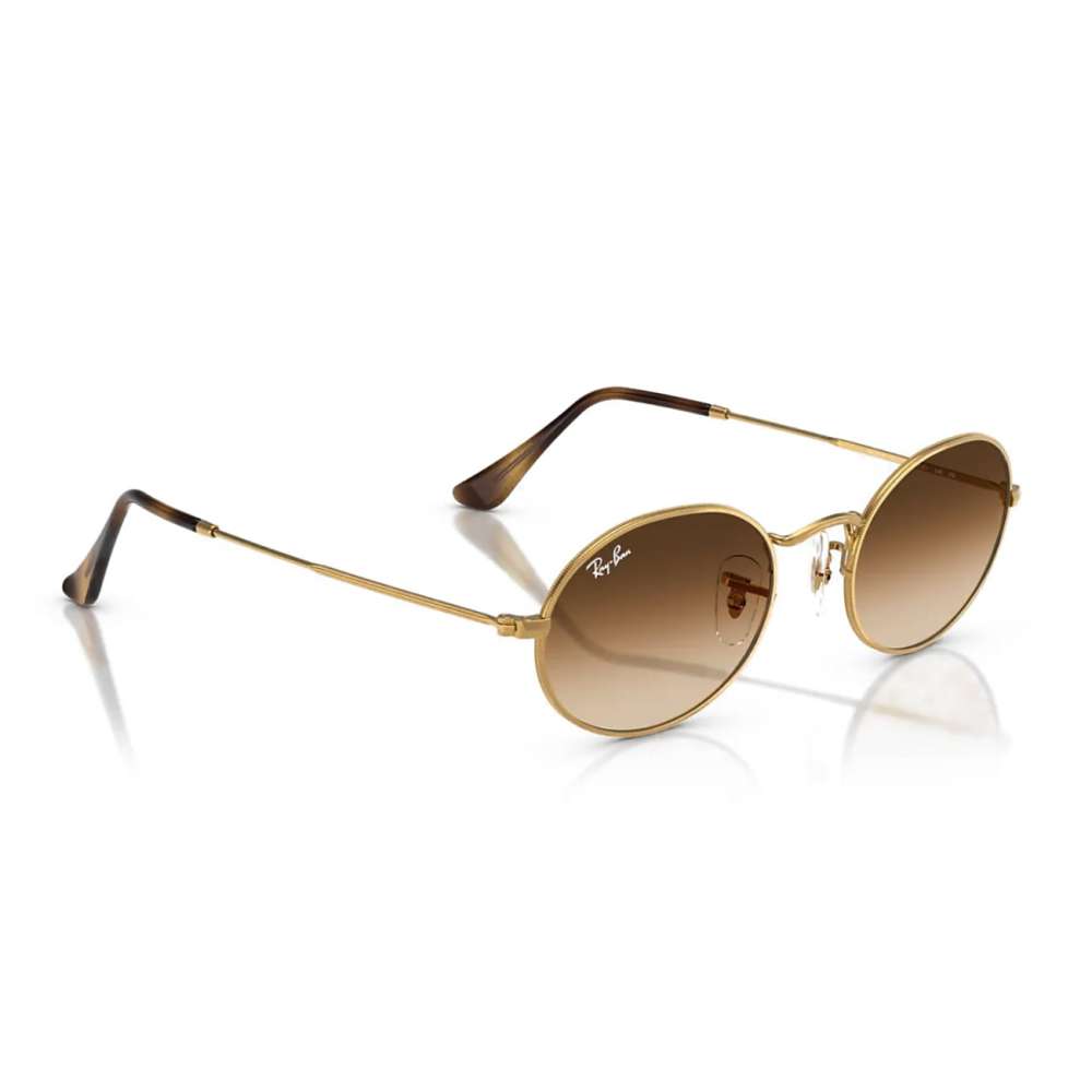 Ray Ban Oval Metal Arista - Brun Dégradé
