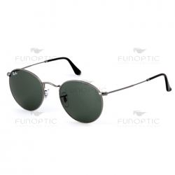 Ray Ban Round Metal Matte Gunmetal