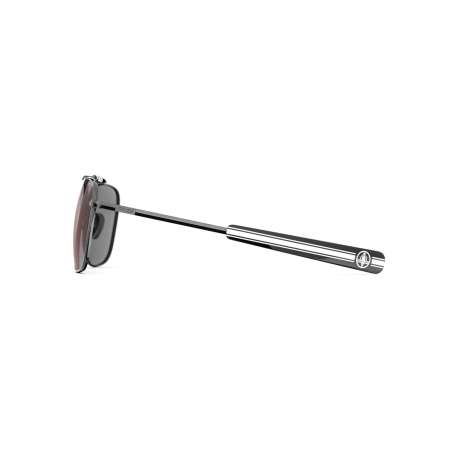 Randolph X Shelby - Aviator II - Black Chrome & Apex Gray