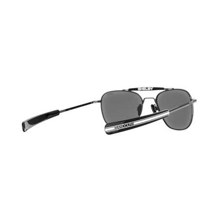 Randolph X Shelby - Aviator II - Matte Chrome & Apex Gray