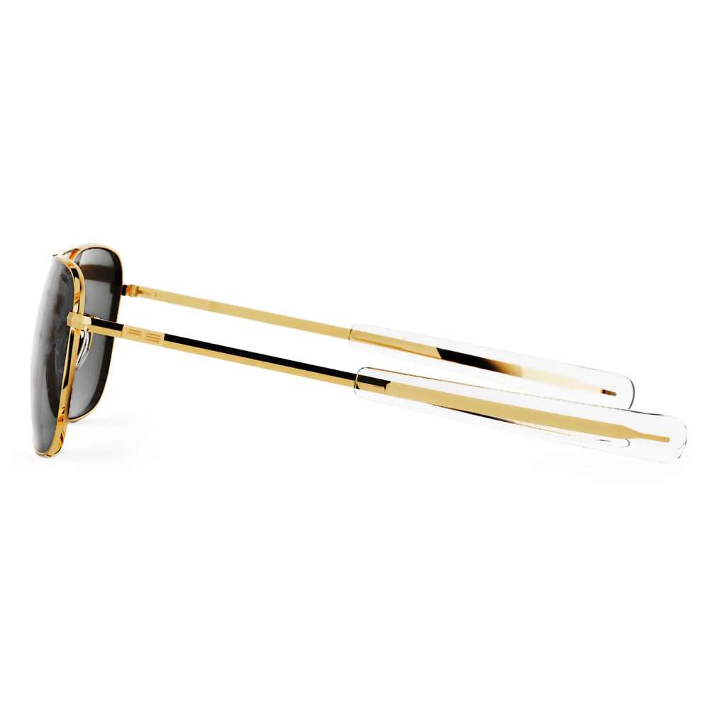 Randolph Aviator Gold Bayonet Gray Polarisé
