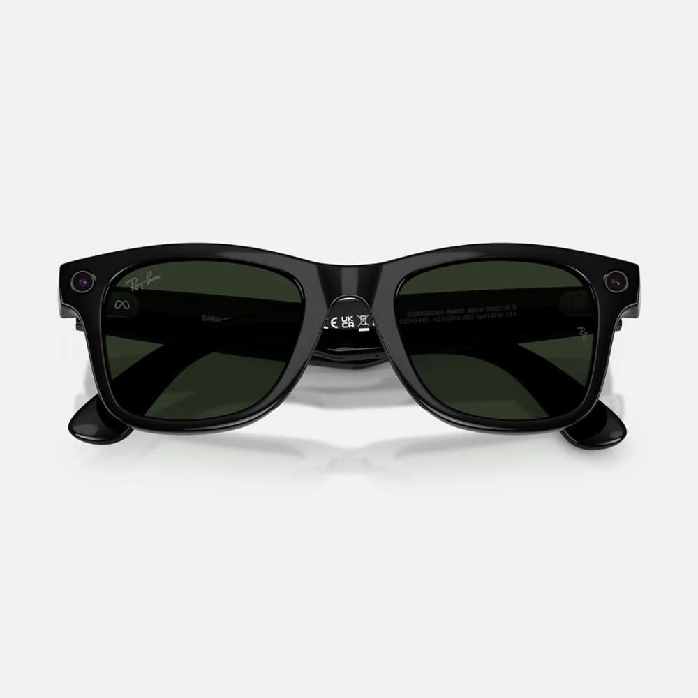 Ray-Ban Meta Gen 2 Wayfarer Shiny Black Transition Green