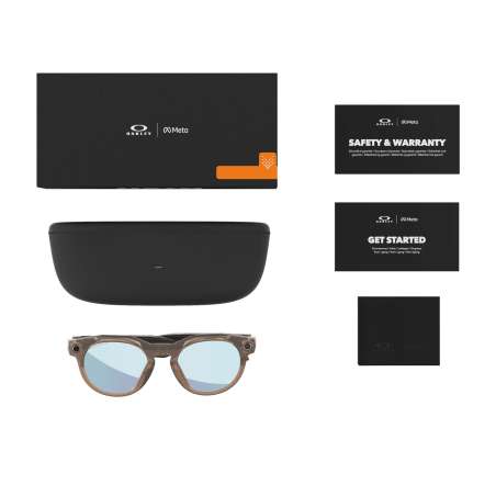 Oakley Meta HSTN Brown Smoke Prizm Polarized