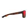 Maui Jim Uila Havane foncé mat avec orange