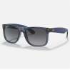 Ray Ban Justin Transparent Blue