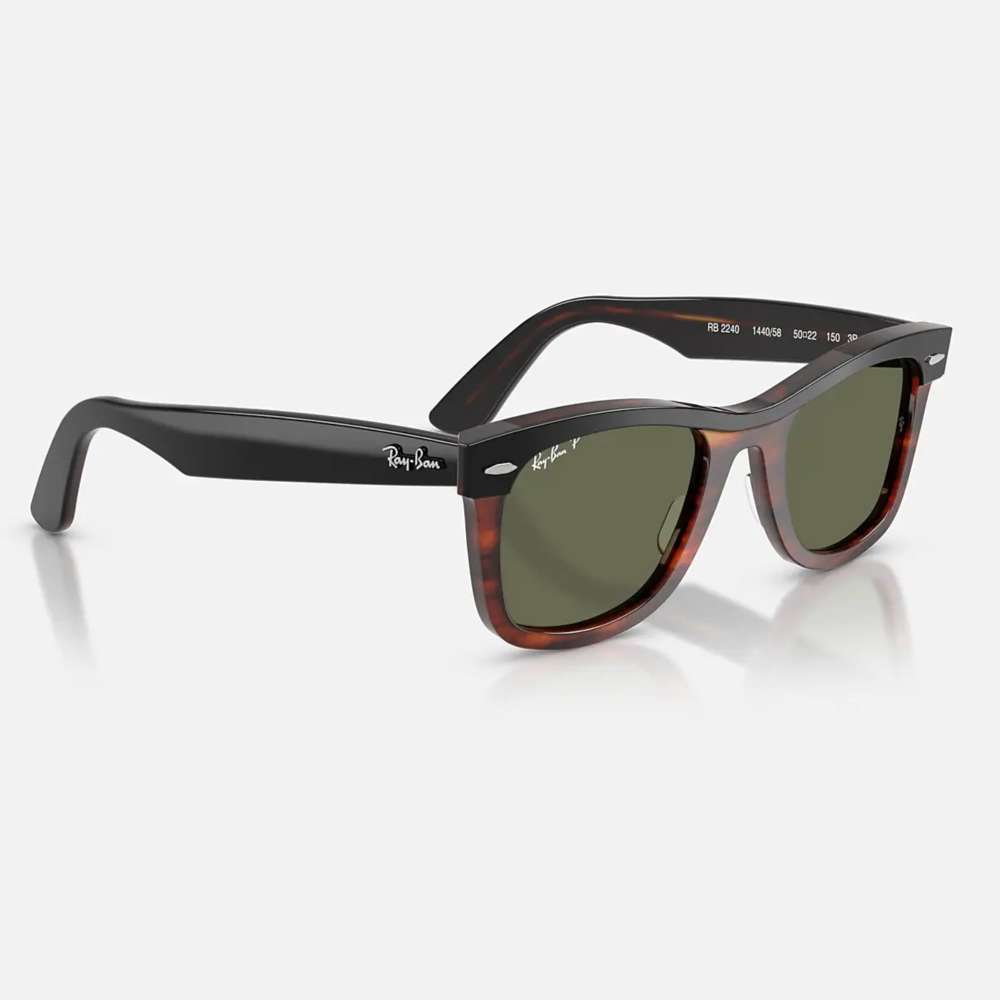 Ray-Ban Wayfarer Street Neat Black on Havana