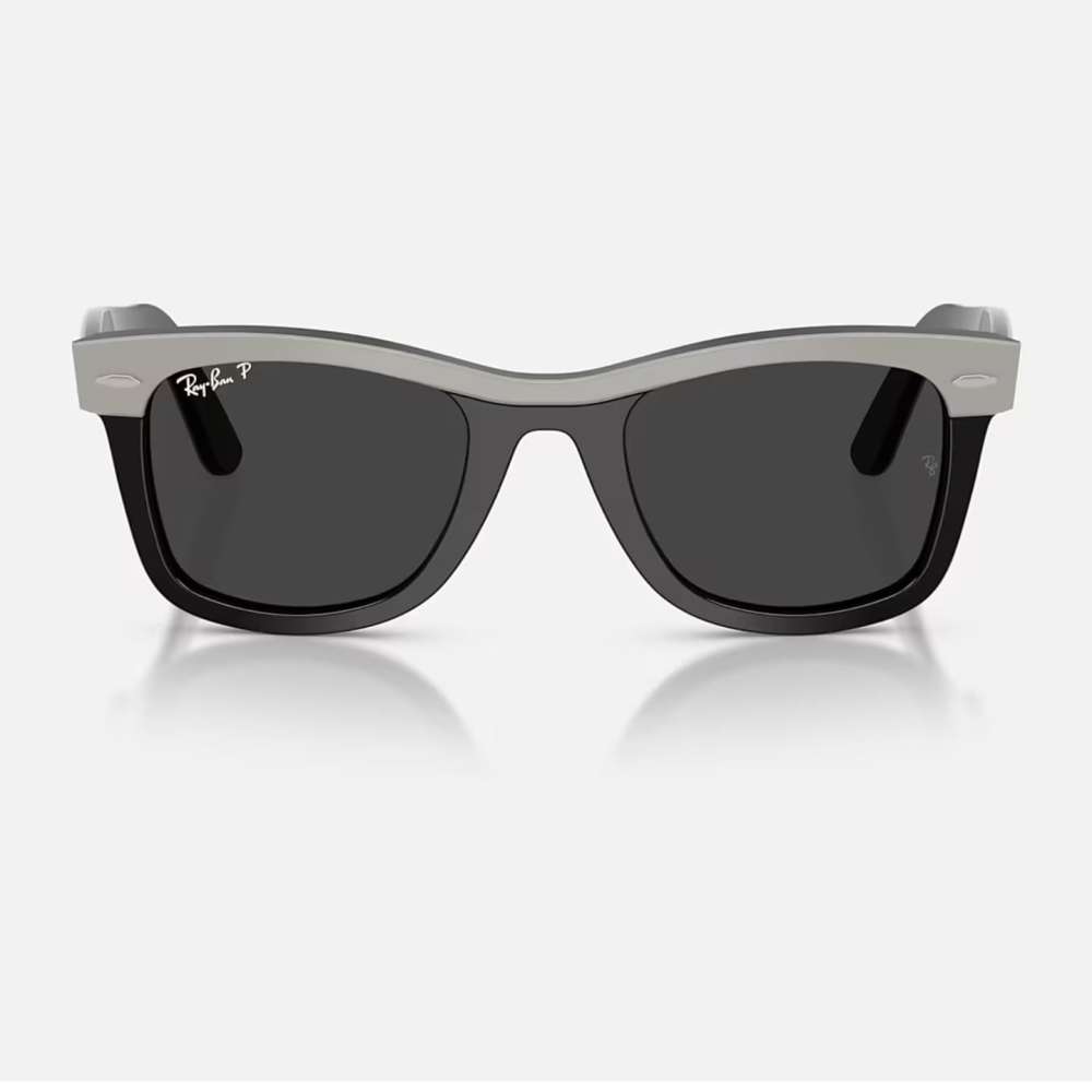 Ray-Ban Wayfarer Street Neat Grey on Black