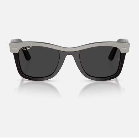 Ray-Ban Wayfarer Street Neat Grey on Black