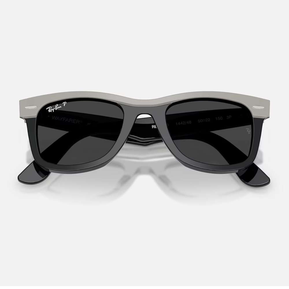 Ray-Ban Wayfarer Street Neat Grey on Black
