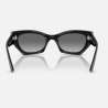 Ray-Ban Zena Black - Gradient Grey