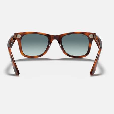 Ray Ban Wayfarer Ease Red Havana - Blue Gradient Grey