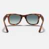 Ray Ban Wayfarer Ease Red Havana - Blue Gradient Grey