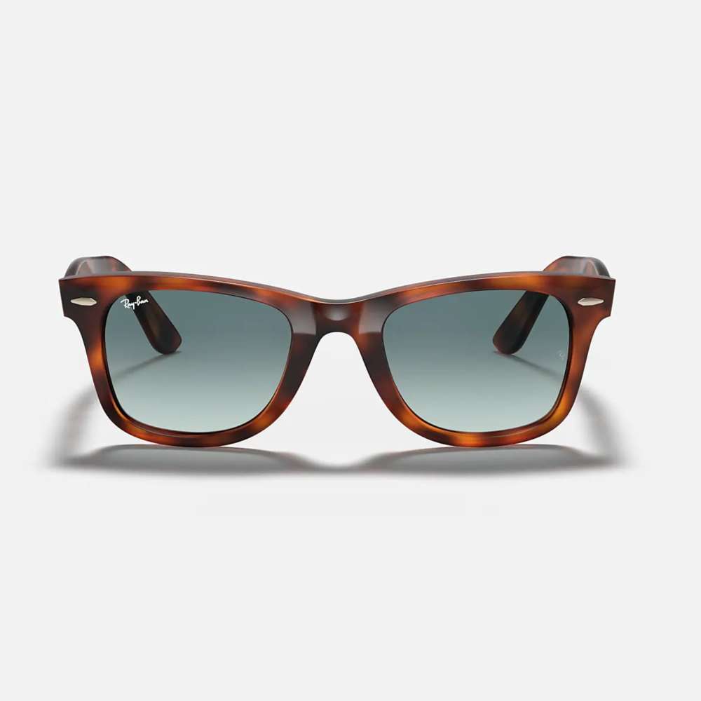 Ray Ban Wayfarer Ease Red Havana - Blue Gradient Grey