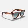 Ray Ban Wayfarer Ease Red Havana - Blue Gradient Grey
