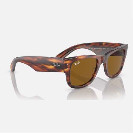 Ray Ban Mega Wayfarer Stripped Havana