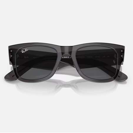 Ray Ban Mega Wayfarer Transparent Black