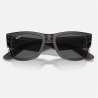 Ray Ban Mega Wayfarer Transparent Black