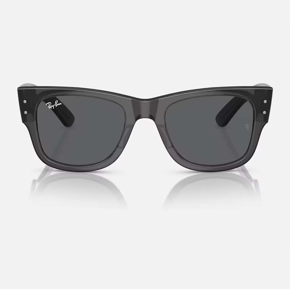 Ray Ban Mega Wayfarer Transparent Black