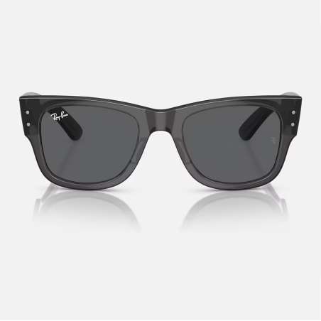 Ray Ban Mega Wayfarer Transparent Black