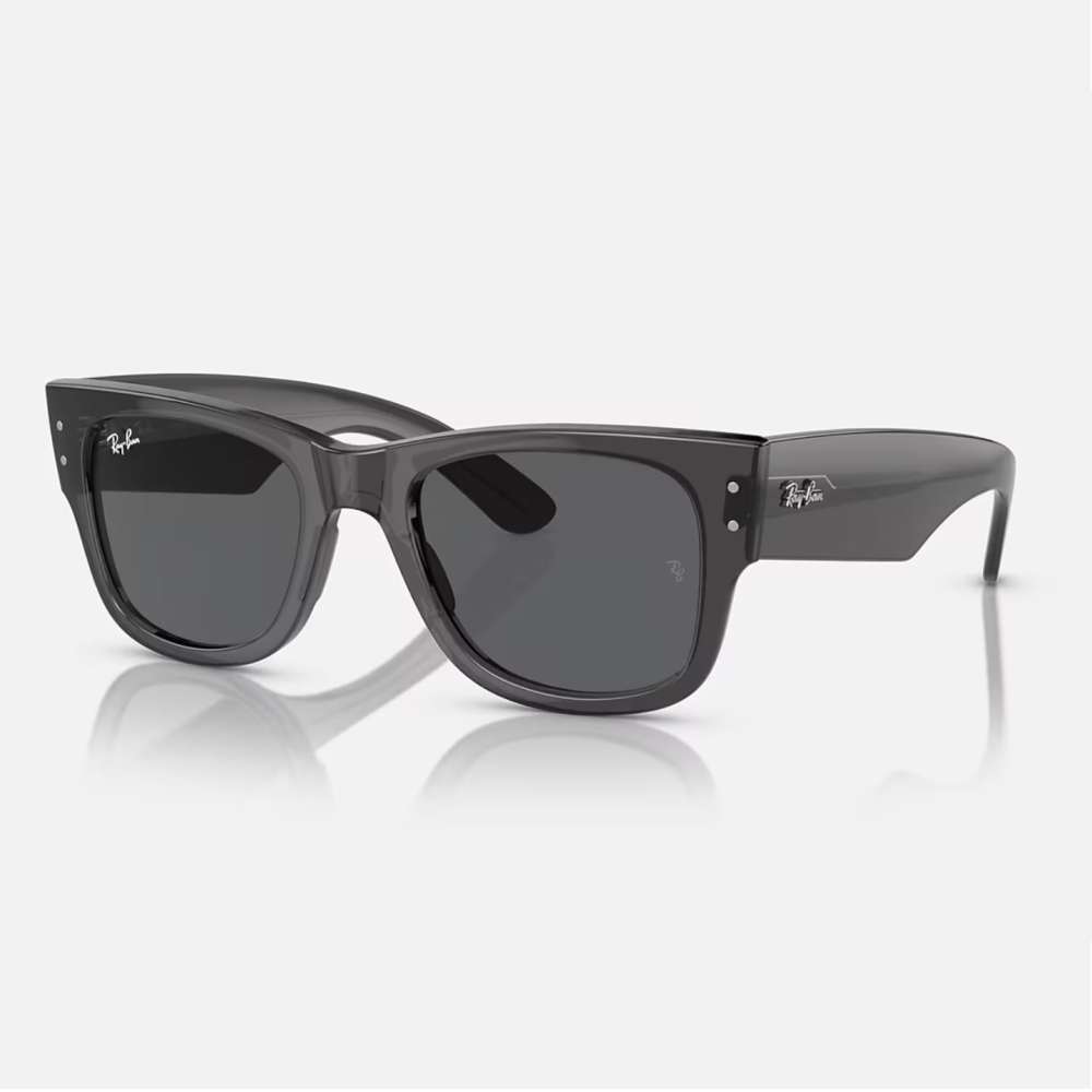 Ray Ban Mega Wayfarer Transparent Black