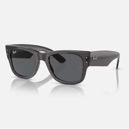 Ray Ban Mega Wayfarer Transparent Black