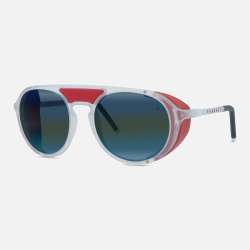 Vuarnet Ice Round Transparent - Rouge / Grey Bluelynx