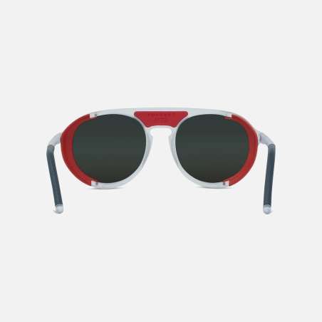 Vuarnet Ice Round Transparent - Rouge / Grey Bluelynx