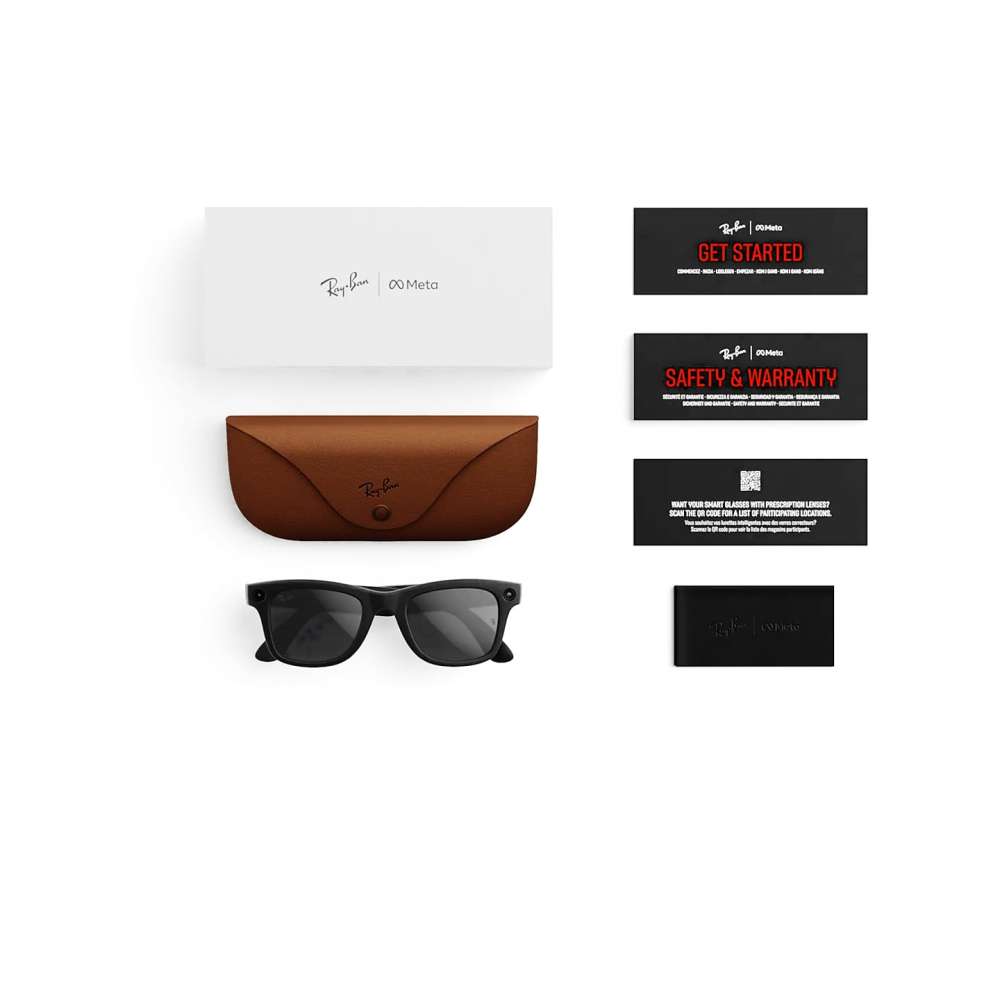 Ray-Ban Meta Gen 2 Wayfarer Matte Black Transition Grey