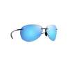 Maui Jim Sugar Beach Noir Brillant Blue Hawai