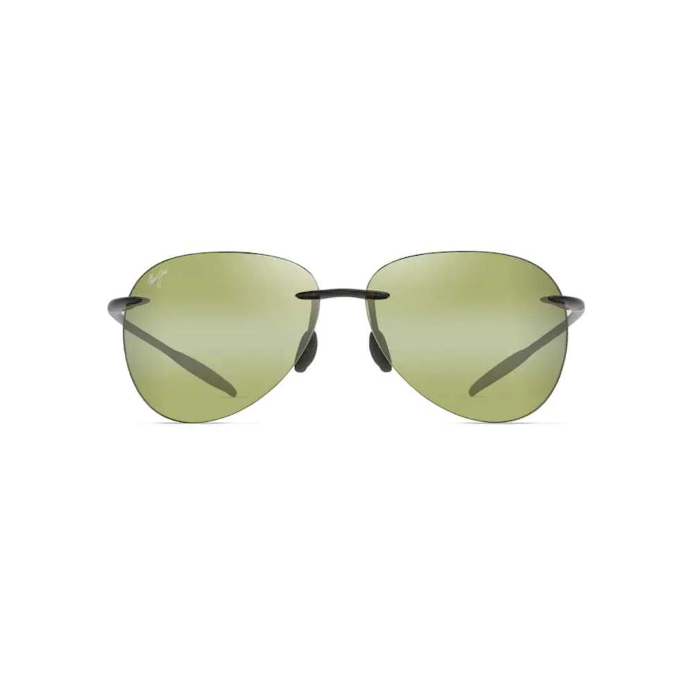 Maui Jim Sugar Beach Vert kaki brillant et transparent