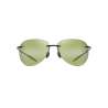 Maui Jim Sugar Beach Vert kaki brillant et transparent