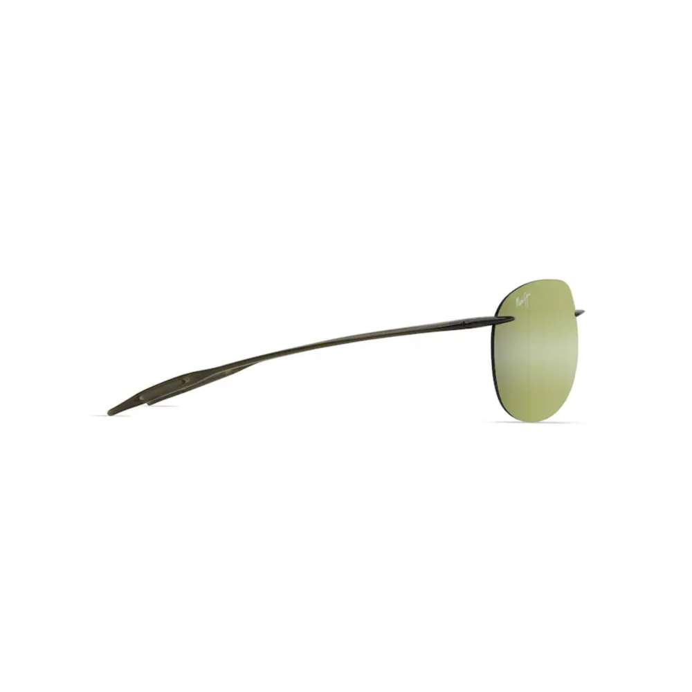 Maui Jim Sugar Beach Vert kaki brillant et transparent