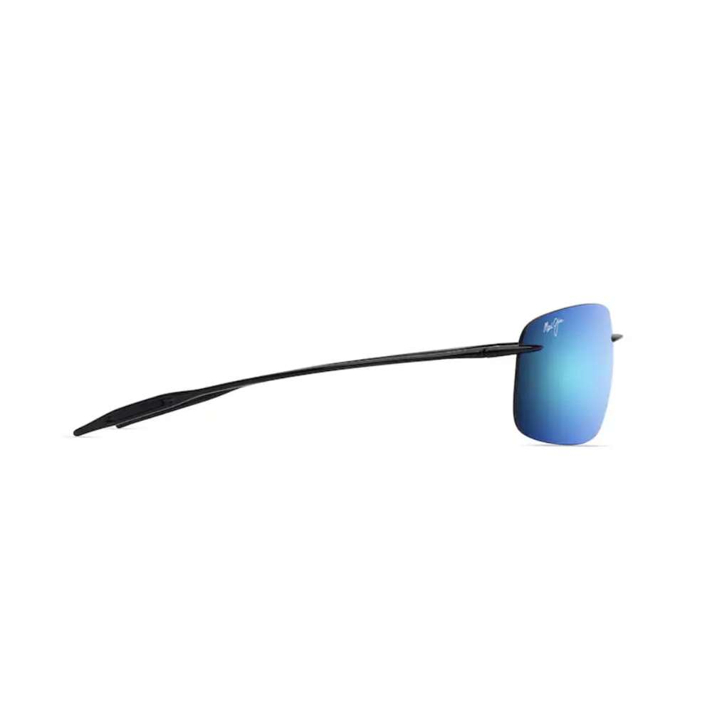 Maui Jim Breakwall Noir Brillant - Blue Hawaï
