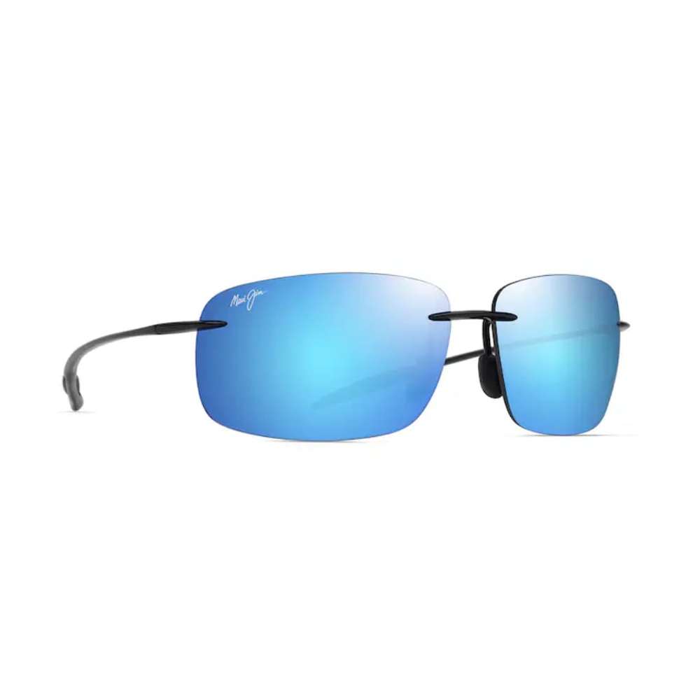 Maui Jim Breakwall Noir Brillant - Blue Hawaï