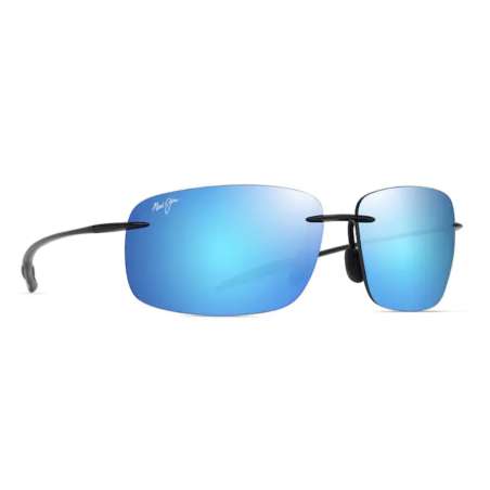 Maui Jim Breakwall Noir Brillant - Blue Hawaï