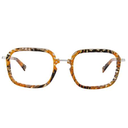 Bruno Chaussignand Midnight Brown Orange Stripes