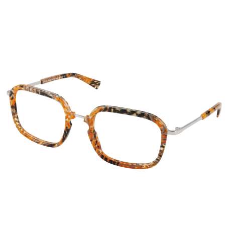 Bruno Chaussignand Midnight Brown Orange Stripes