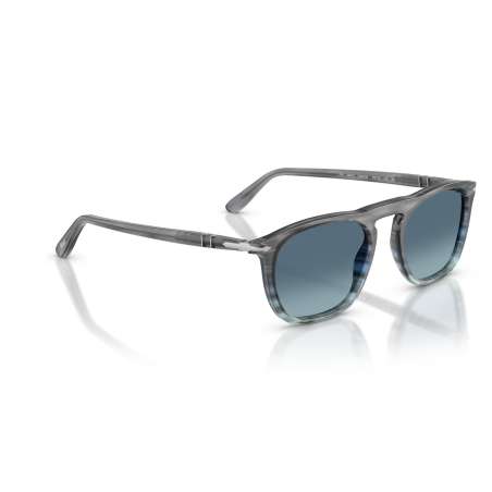 Persol 3391 Gris rayé bleu dégradé