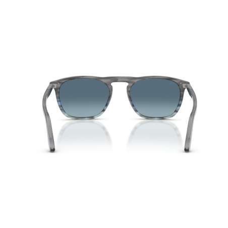 Persol 3391 Gris rayé bleu dégradé