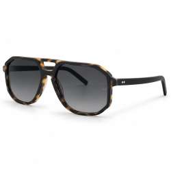 Oliver Goldsmith Spillane Matte Black Leopard