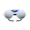 Sun Glacier White with Mirror Lenses Sun Glacier White with Mirror Lenses