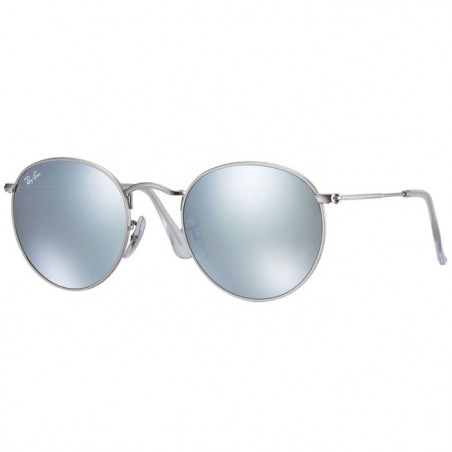 Ray Ban Round Metal Silver