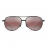 Maui Jim Alelele Bridge Gris Fumé Translucide Maui Jim Alelele Bridge Gris Fumé Translucide