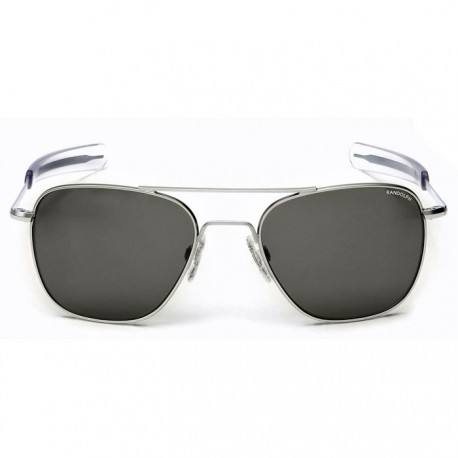 Aviator Matte Chrome Bayonet Gray