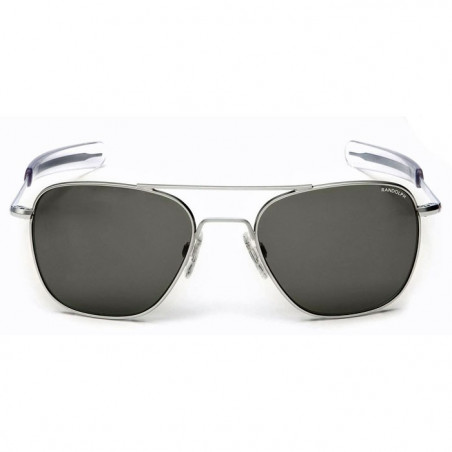 Aviator Matte Chrome Bayonet Gray