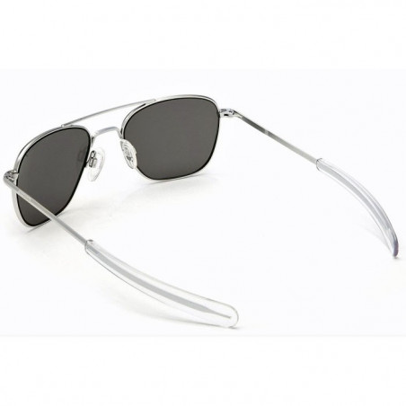 Aviator Matte Chrome Bayonet Gray