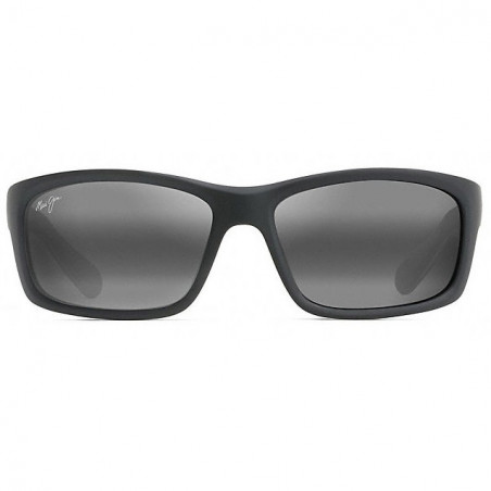 Maui Jim Kanaio Coast Noir mat doux avec blanc et bleu