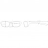 Vuarnet Racing 1918 Blanc Mat - Rouge Vuarnet Racing 1918 Blanc Mat - Rouge