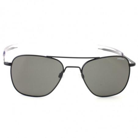 Aviator Matte Black Bayonet Grey Polarisé